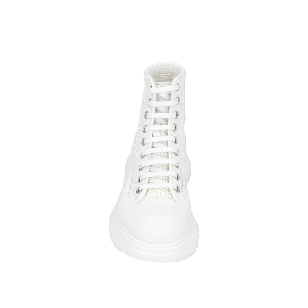 Sneakers - Alexander Mcqueen Tread Slick High-Top - White