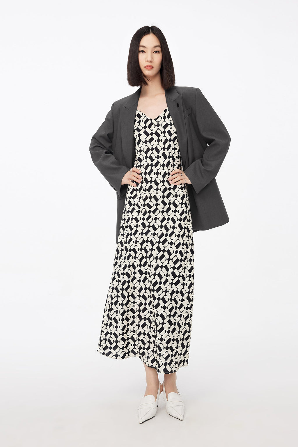 Lily - Costume - Gris Foncé