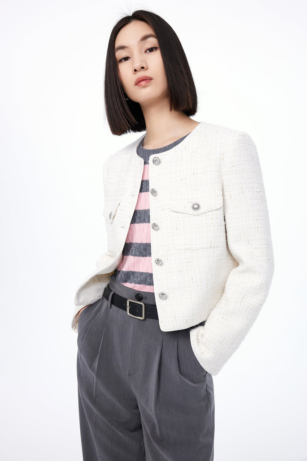 Lily - Veste - Blanche