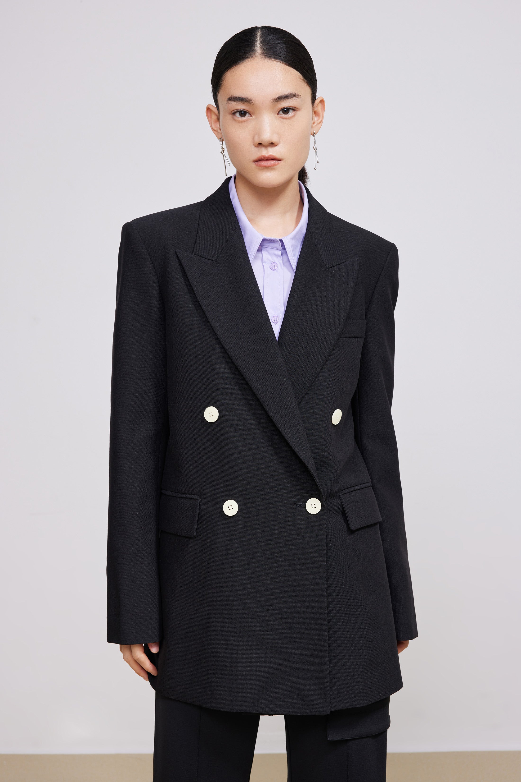 Lily - Blazer - Noir