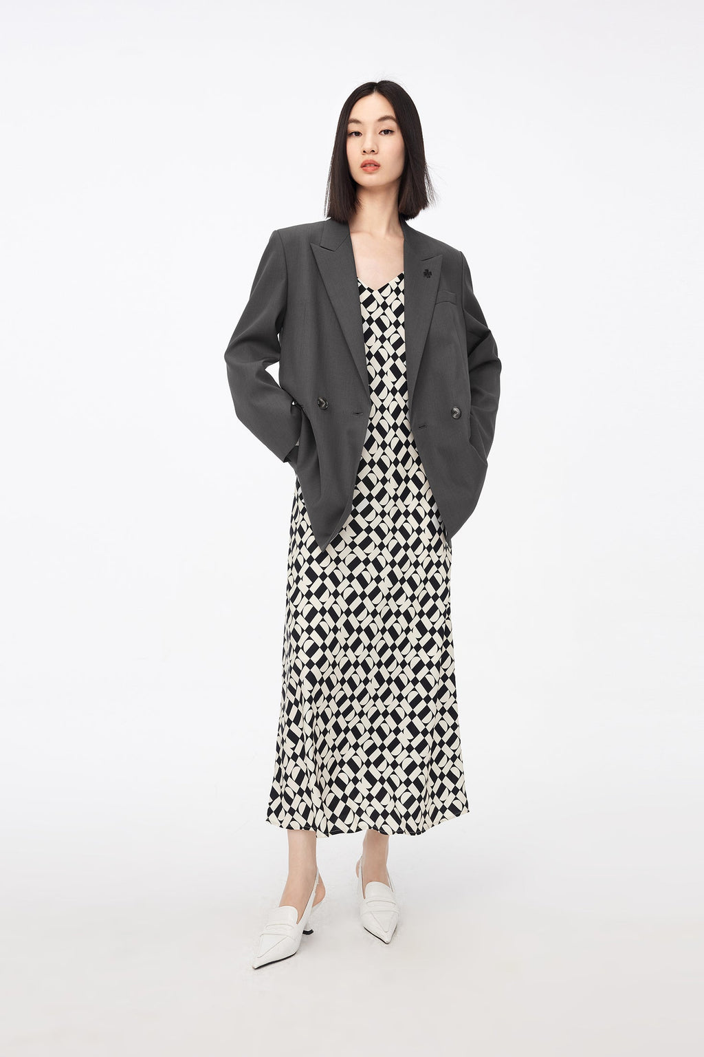 Lily - Costume - Gris Foncé