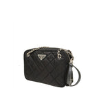 Prada - Sac Bandoulière Quilted Medium - Femme - Black