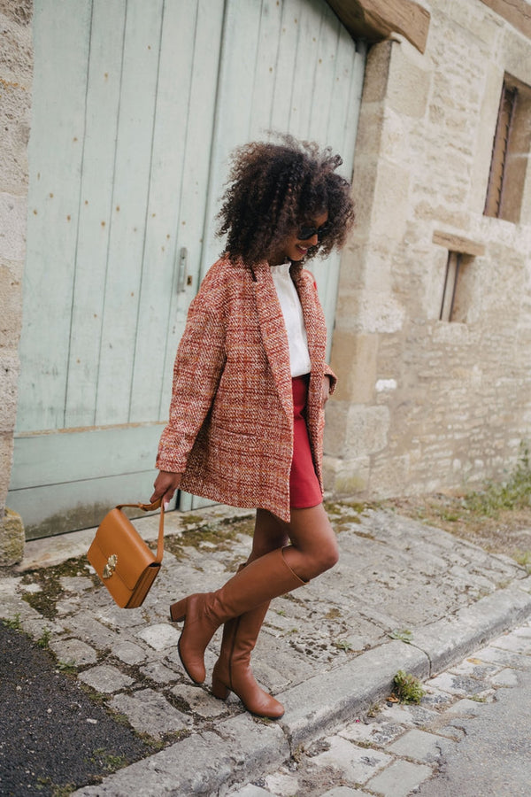 CABAN FRED BRIQUE - Saaj Paris - The Bradery