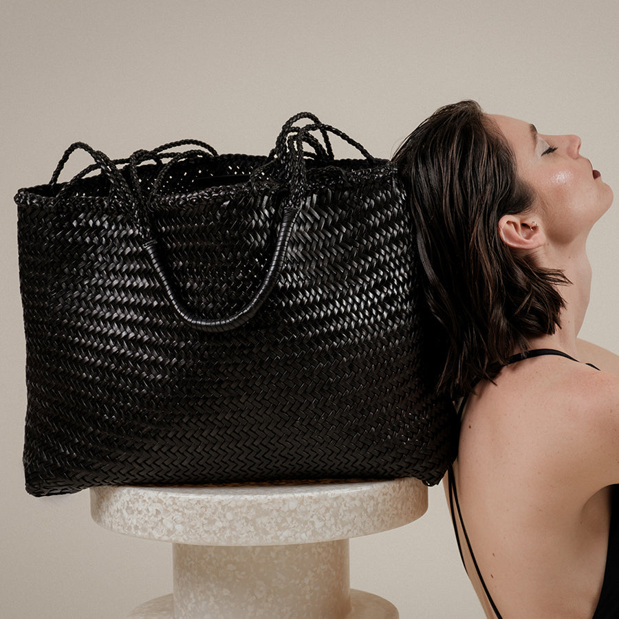 Sac Panier Frida XXL - Noir