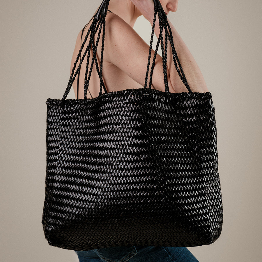 Sac Panier Frida XXL - Noir