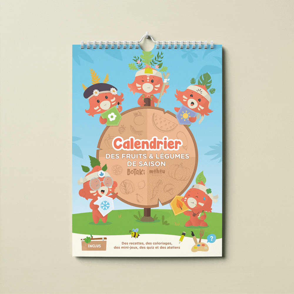 Calendrier Interactif Des Fruits Et Légumes De Saison