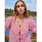 Chemise Lola - Rouge