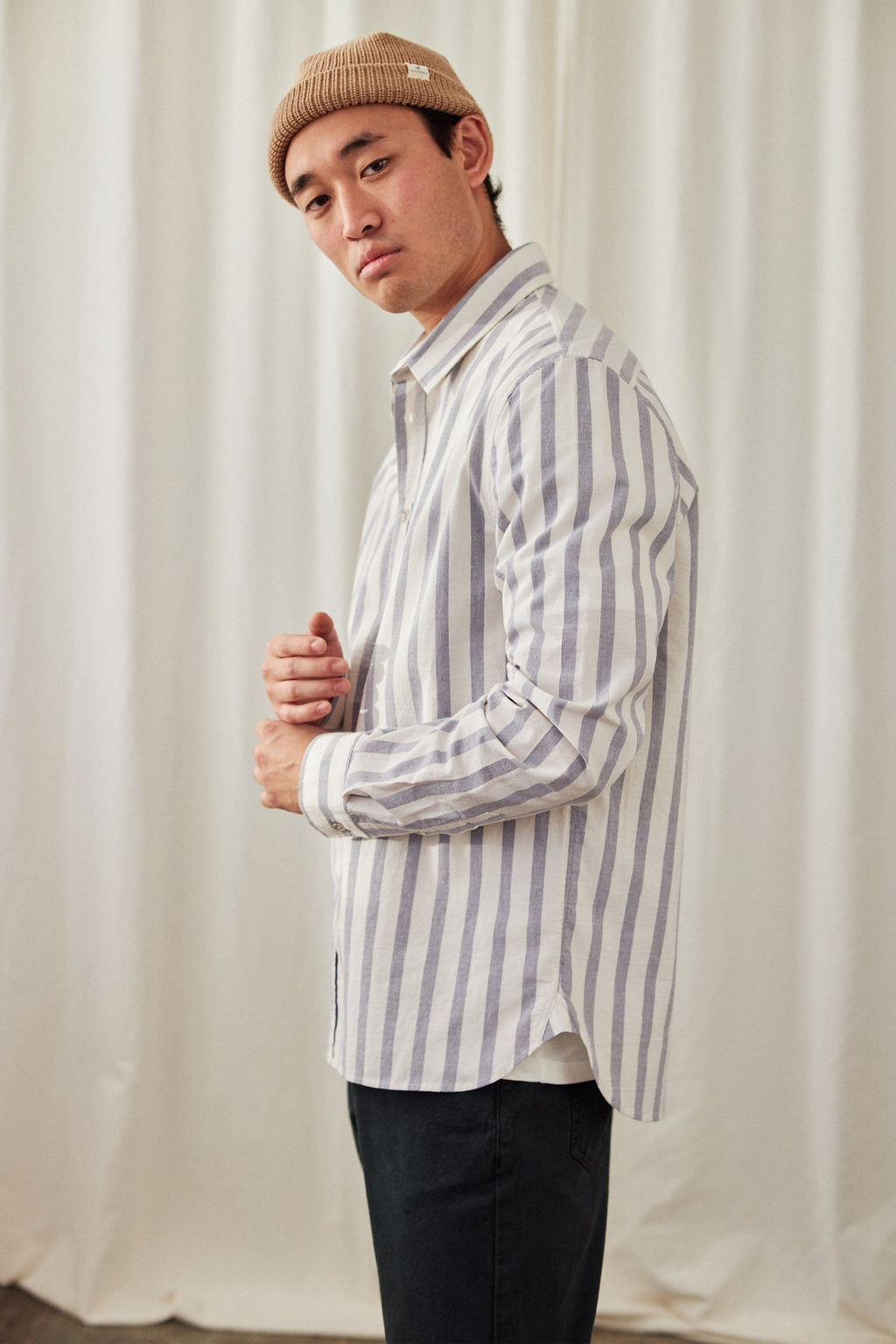 Chemise Campana - Rayures Bleues - Homme