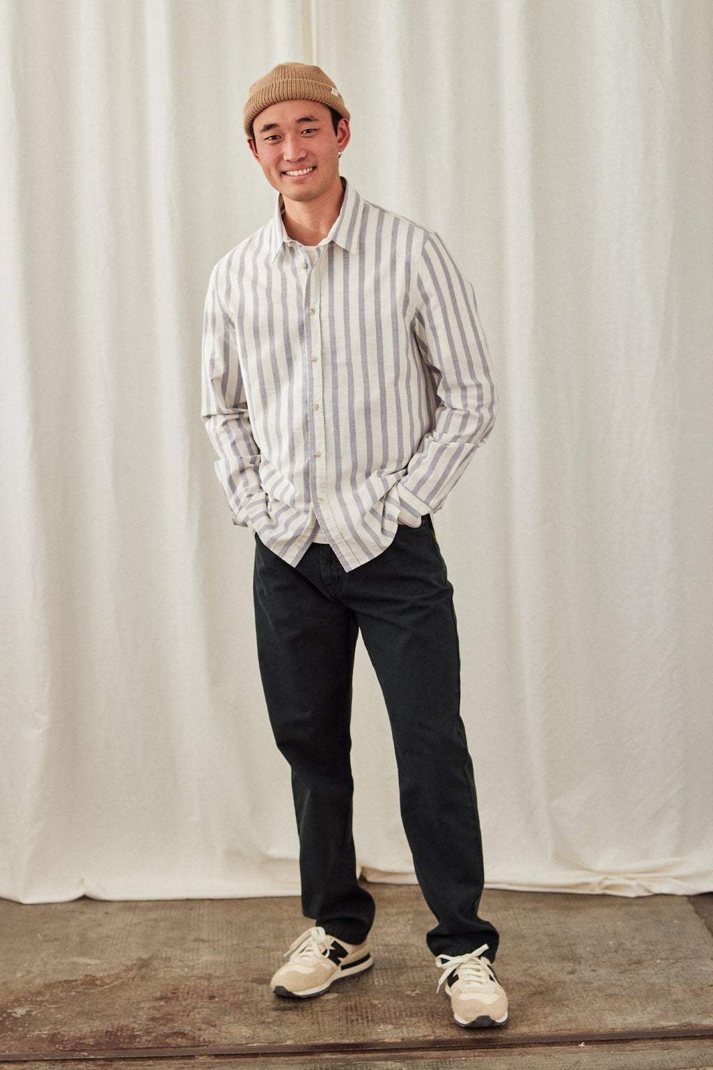 Chemise Campana - Rayures Bleues - Homme