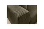Augustin - Canapé Droit Convertible Ouverture Express - Velours Côtelé - 140X200
