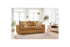 Augustin - Canapé Droit Convertible Ouverture Express - Velours Côtelé - 140X200