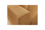 Augustin - Canapé Droit Convertible Ouverture Express - Velours Côtelé - 160X200