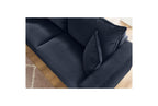 Augustin - Canapé Droit Convertible Ouverture Express - Velours Côtelé - 140X200