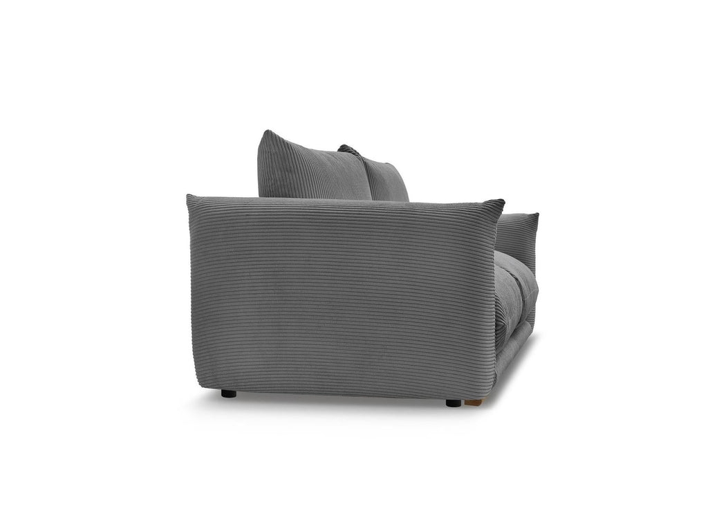 Ernest - Canapé Droit Fixe 2 Places - Tissu Velours Côtelé
