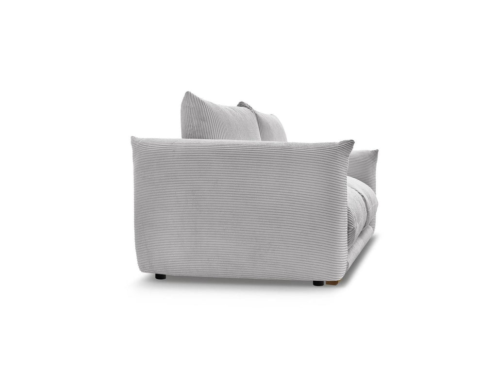 Ernest - Canapé Droit Fixe 2 Places - Tissu Velours Côtelé