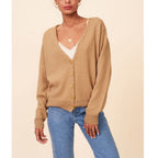 Cardigan Anette - Camel Pulls Rouje