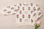 Cardigan Carla Tricot Jacquard - Enfant Fille