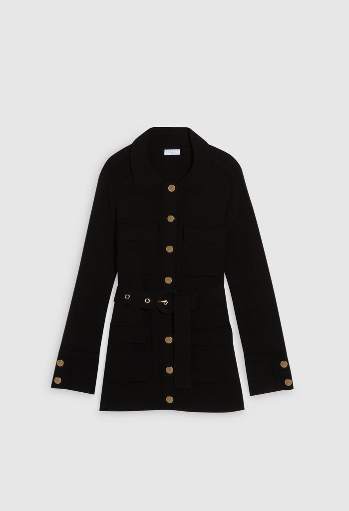 Cardigan Mousse - Noir - Claudie Pierlot - The Bradery