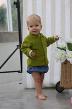 Cardigan Valentin Olive - Bébé Garçon