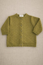Cardigan Victoire Tricot Olive - Bébé Fille