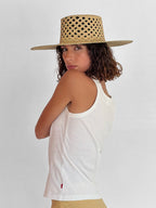 Chapeau Paille Carlota - Sage