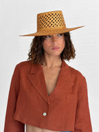 Chapeau Paille Carlota - Terra Beige