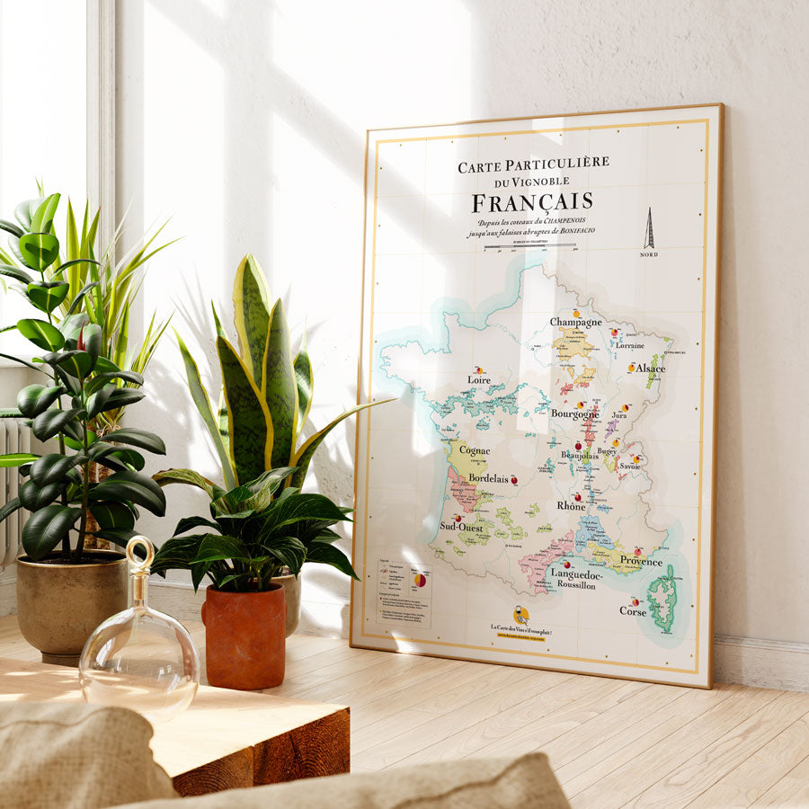 La Carte Des Vins De France