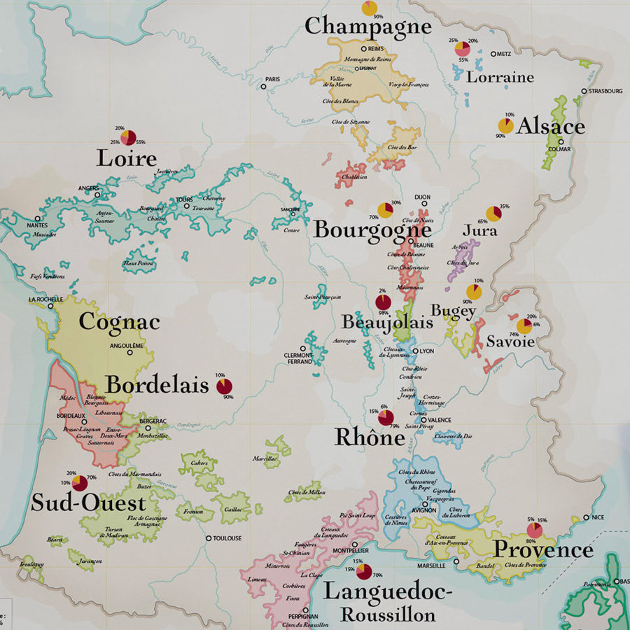 La Carte Des Vins De France