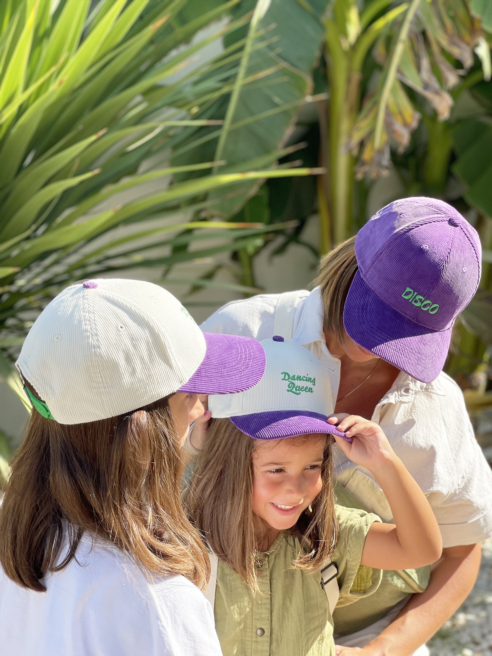 casquette d'hiver matchy matchy en velours milinane 