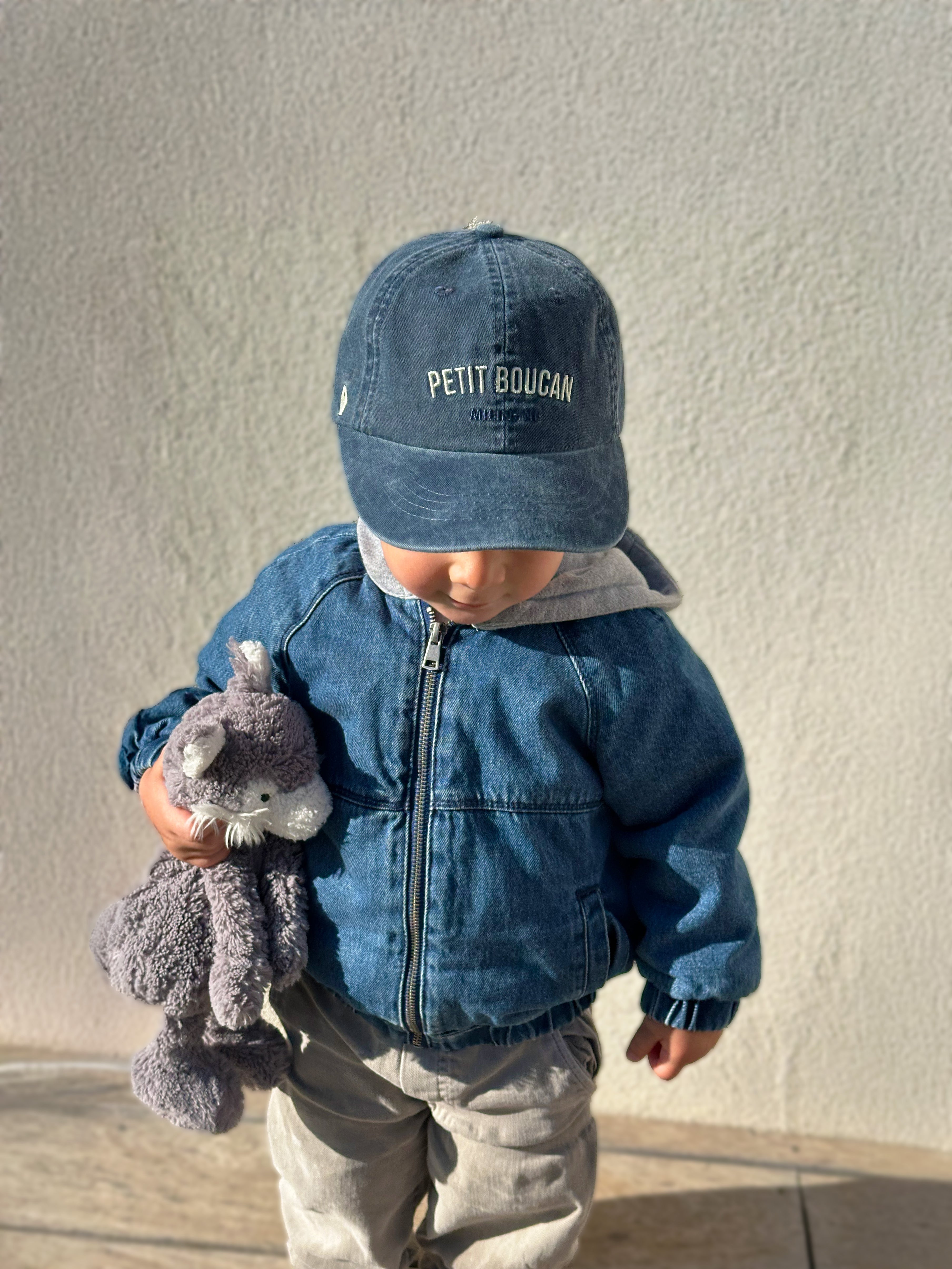 casquette-petit-boucan-en-jean-pour-enfant-milinane