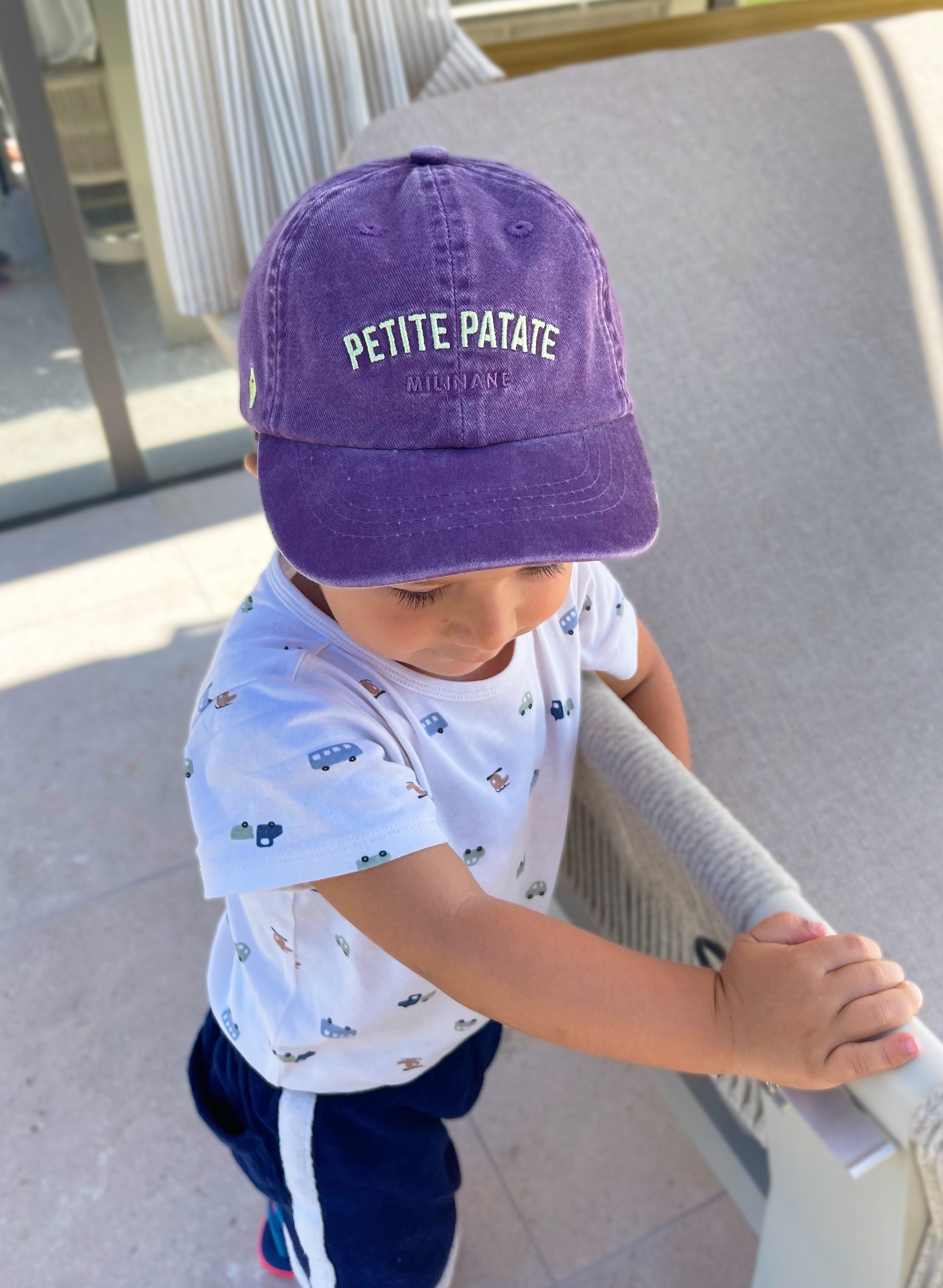casquette-petite-patate-violette-delavee-pour-bebe-et-enfant-milinane
