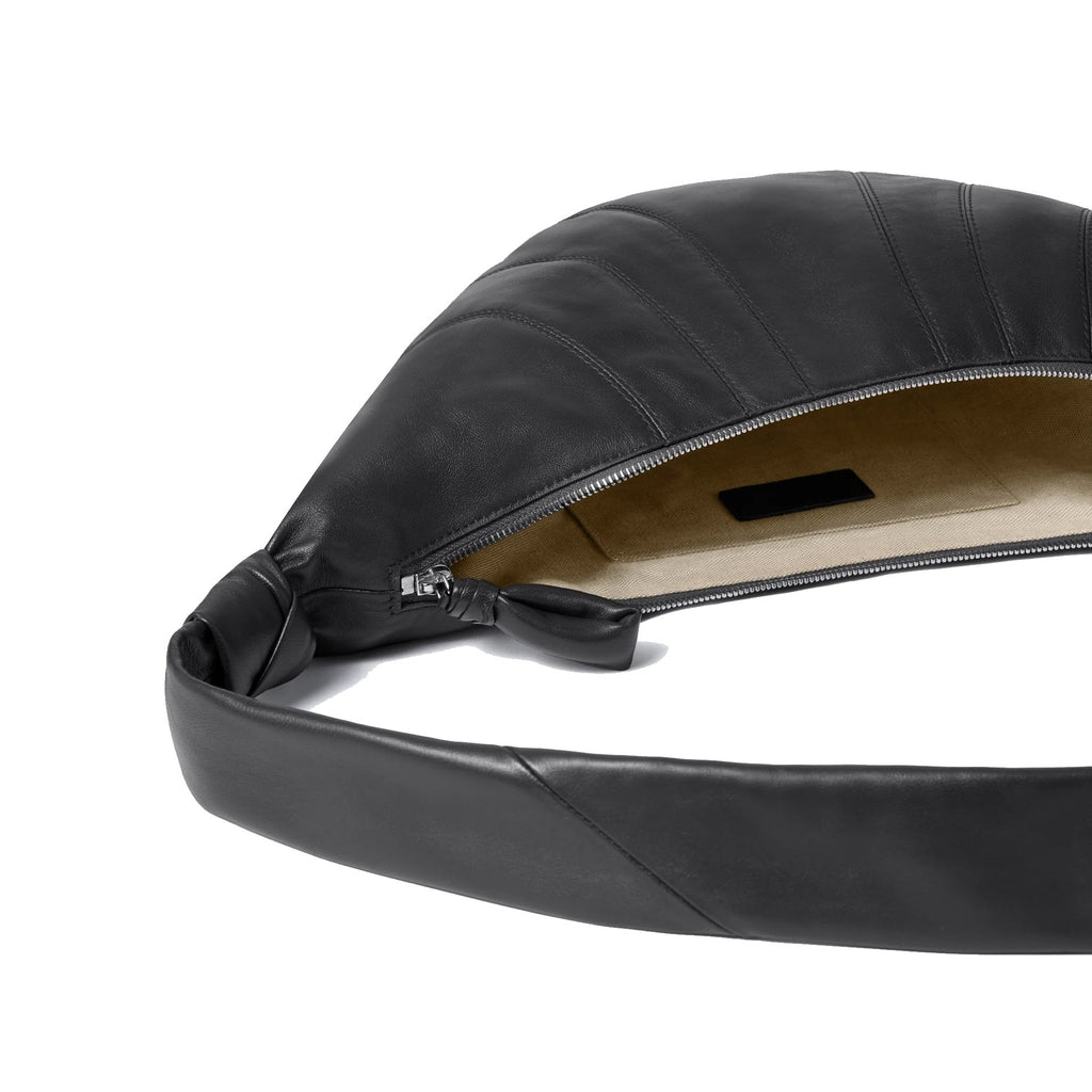 Lemaire - Sac The Croissant Medium - Femme - Black
