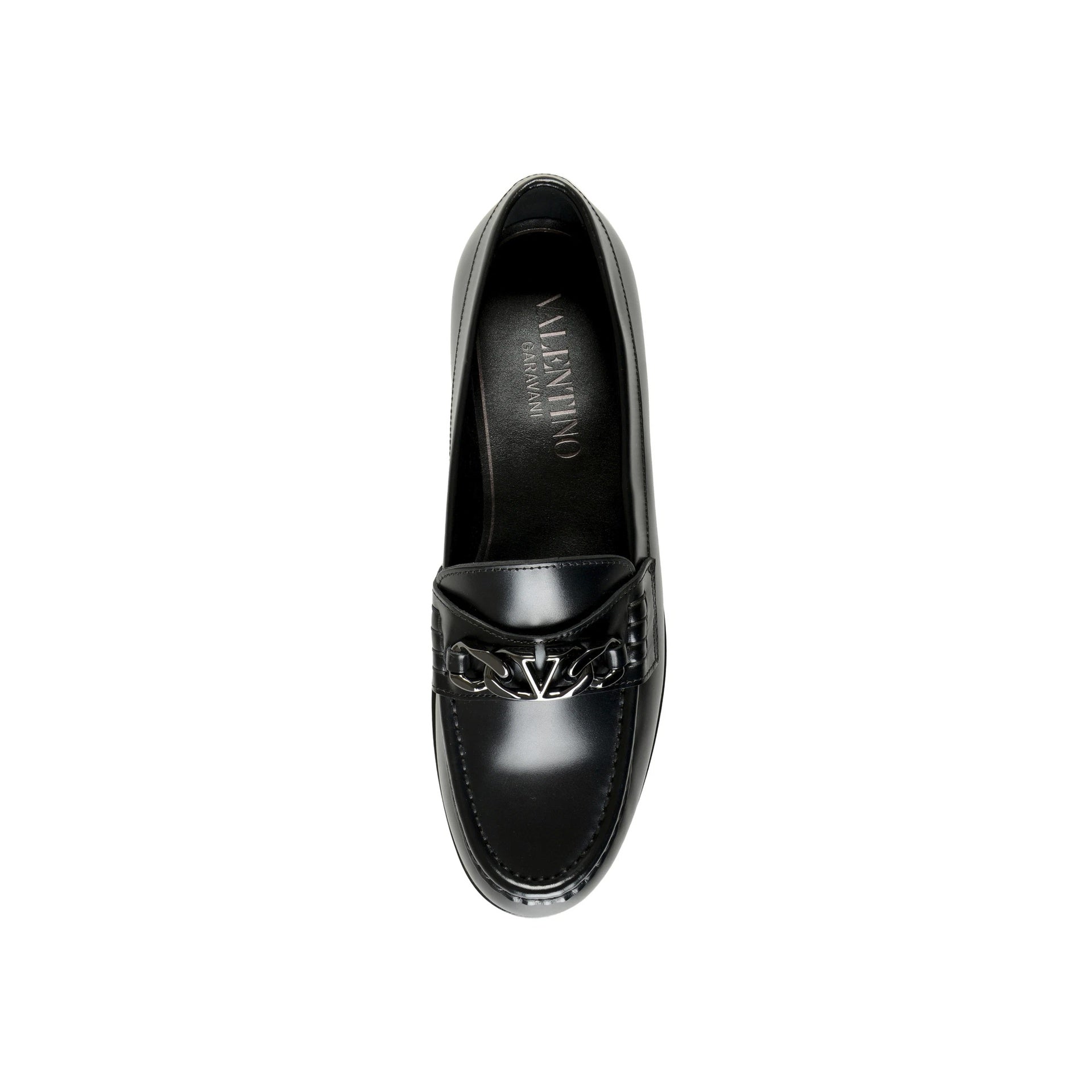 Mocassins Valentino Garavani Leather - Black - Homme