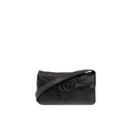 Gucci Aphrodite Leather Shoulder Bag - Black - Femme
