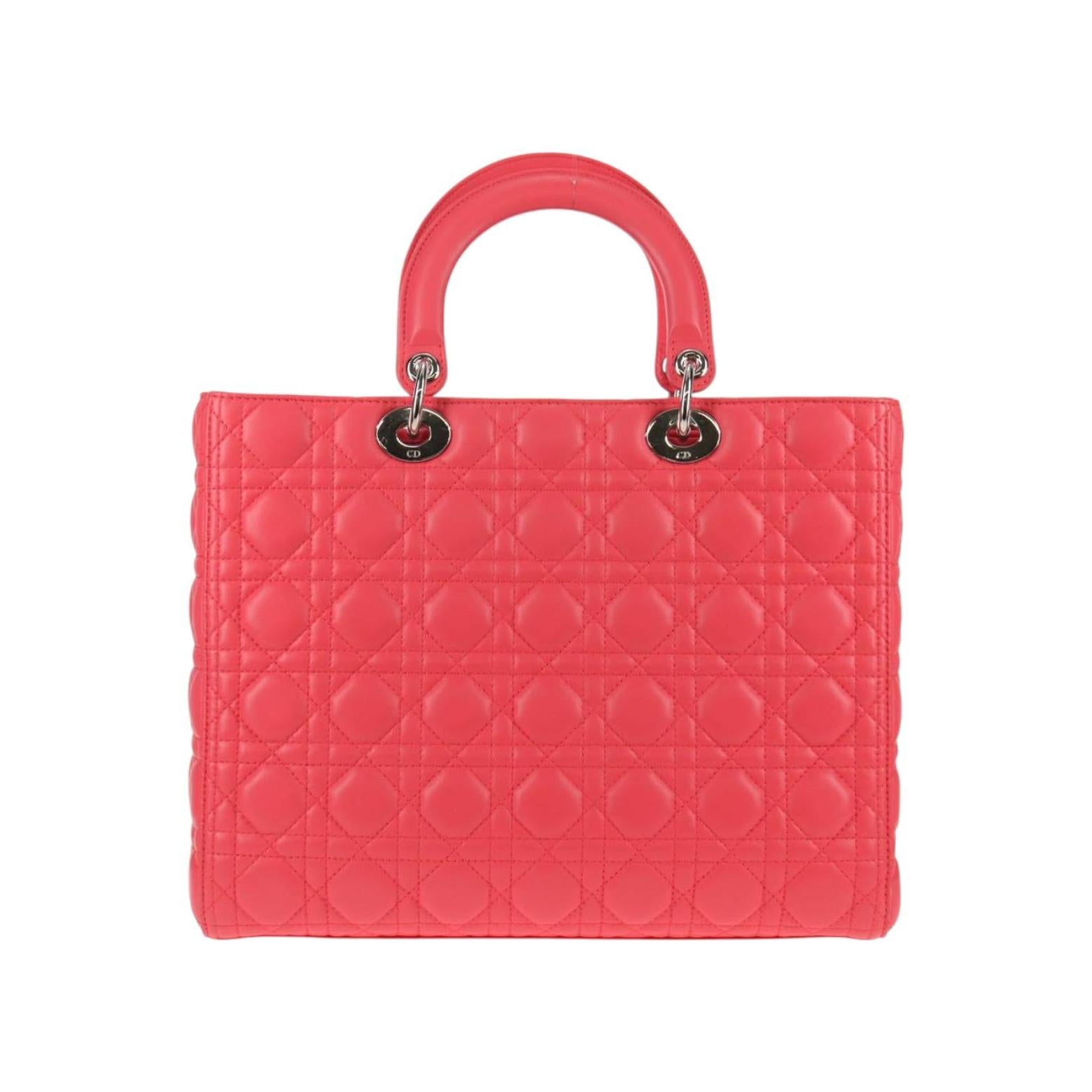 Sac À Main Lady Dior Christian Dior Rose