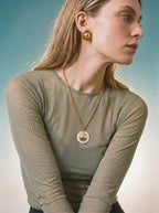 Céline Paris Collier Starball Vintage