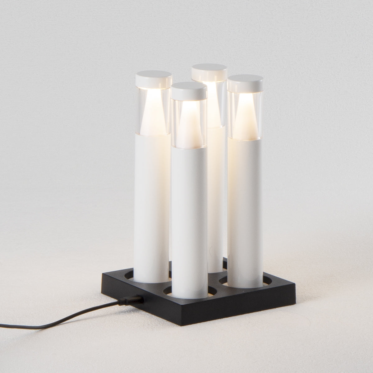 Stick - Lampe De Table Sans Fil - Aluminium - Blanc