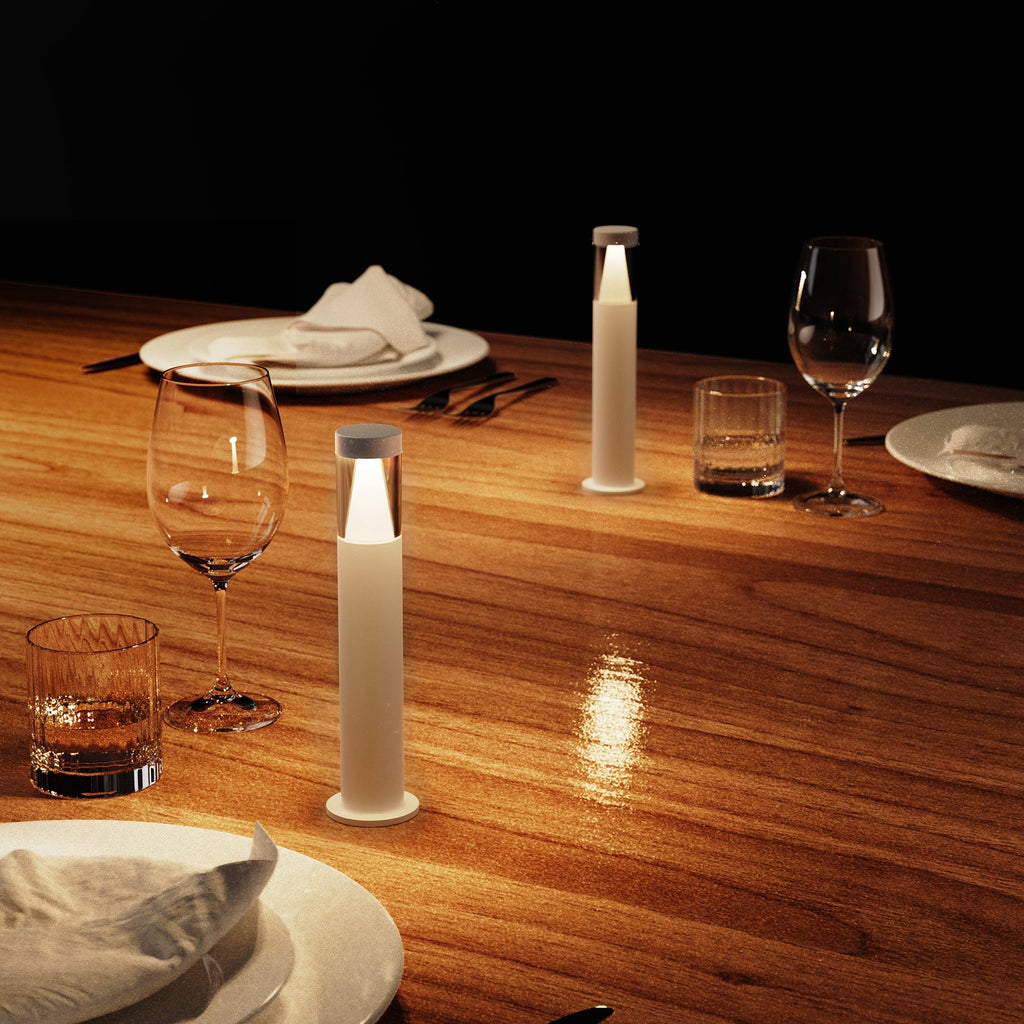 Stick - Lampe De Table Sans Fil - Aluminium - Blanc