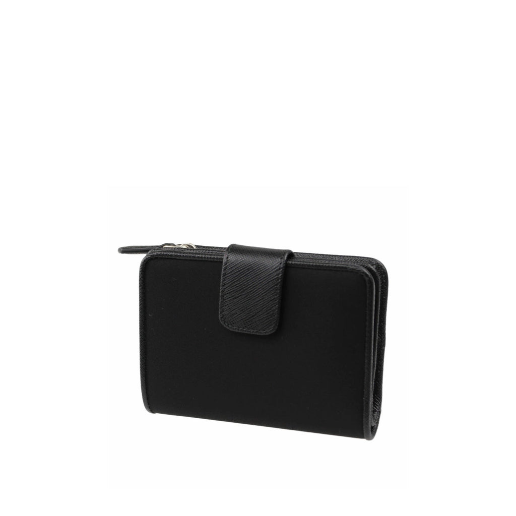 Prada - Nylon And Leather French Wallet - Black