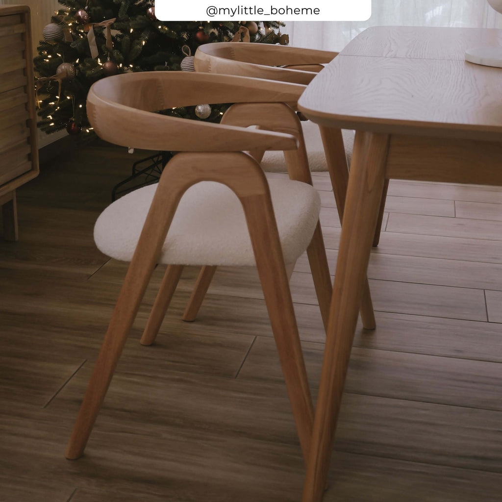 Chaise Hawa - Marron Clair
