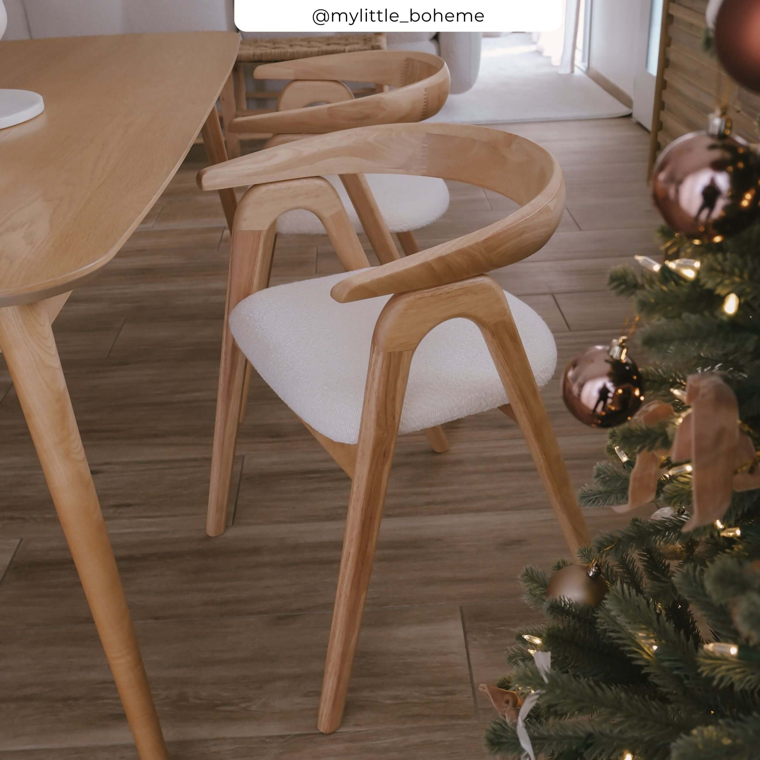Chaise Hawa - Marron Clair