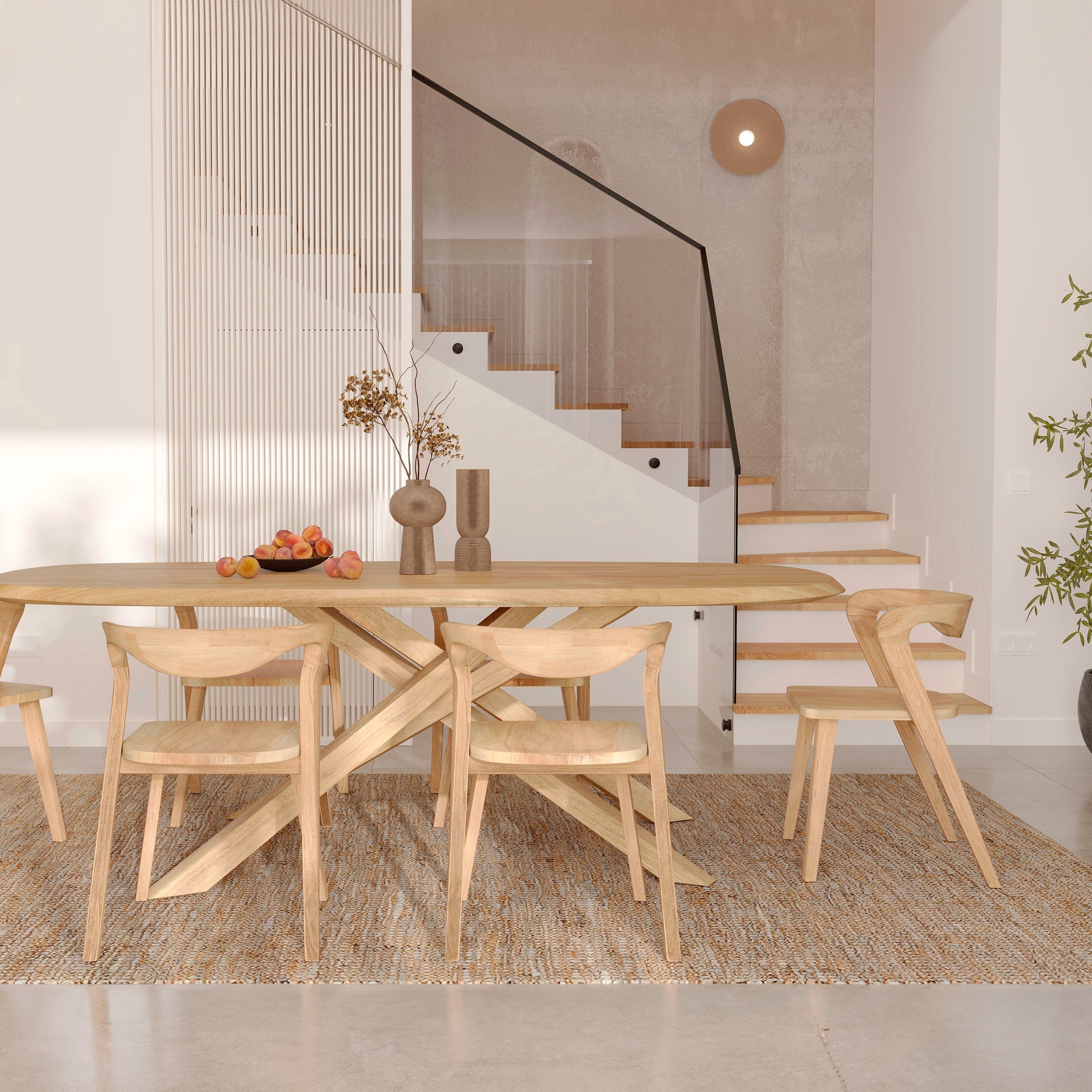 chaise bois hevea clair vega rdv deco_1