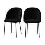 Lot De 2 Chaises Karl - Noir