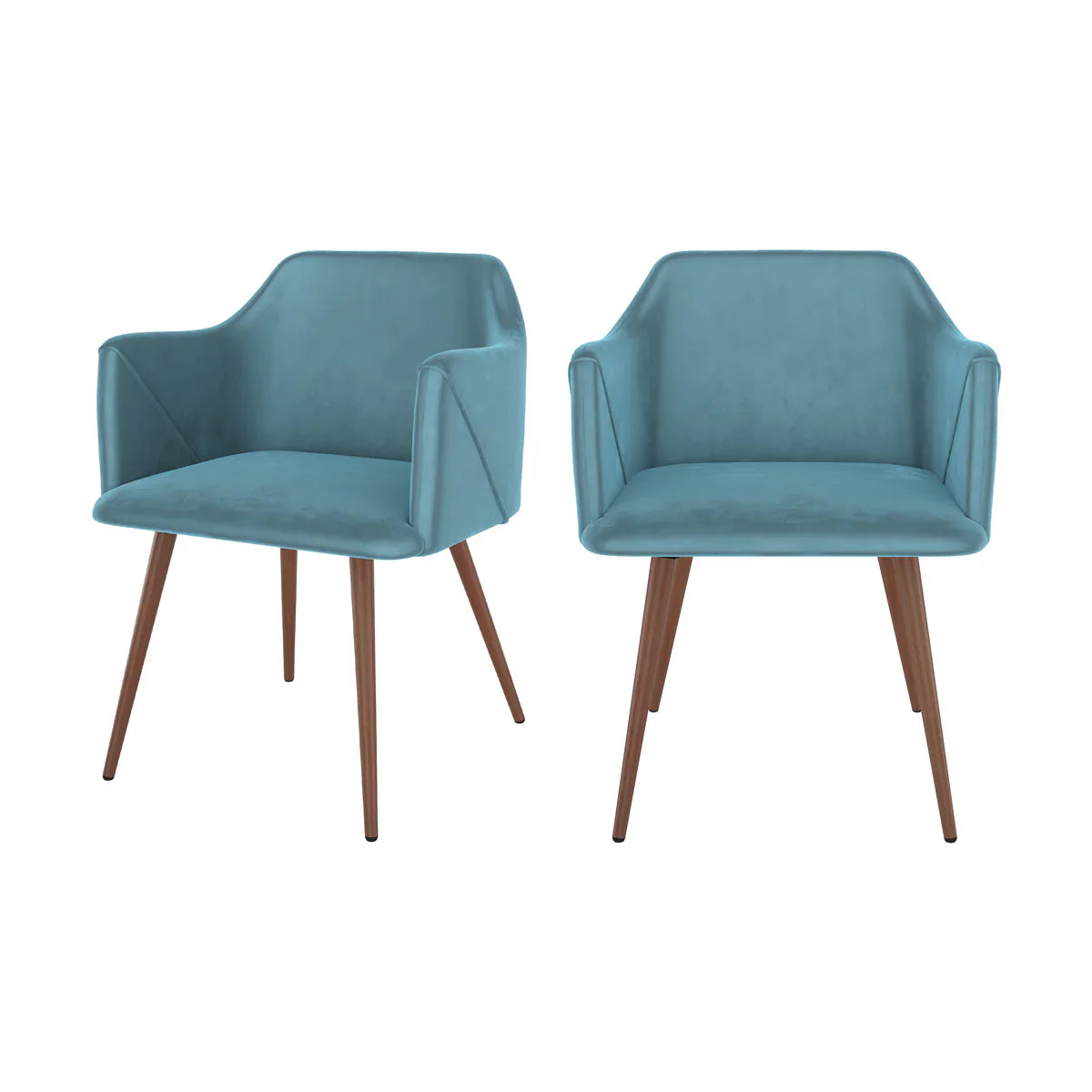 Lot De 2 Chaises Daisy - Bleu