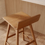Tabouret De Bar Greta - Marron Clair