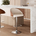 chaise de bar carmelo beige 63 84 cm focus