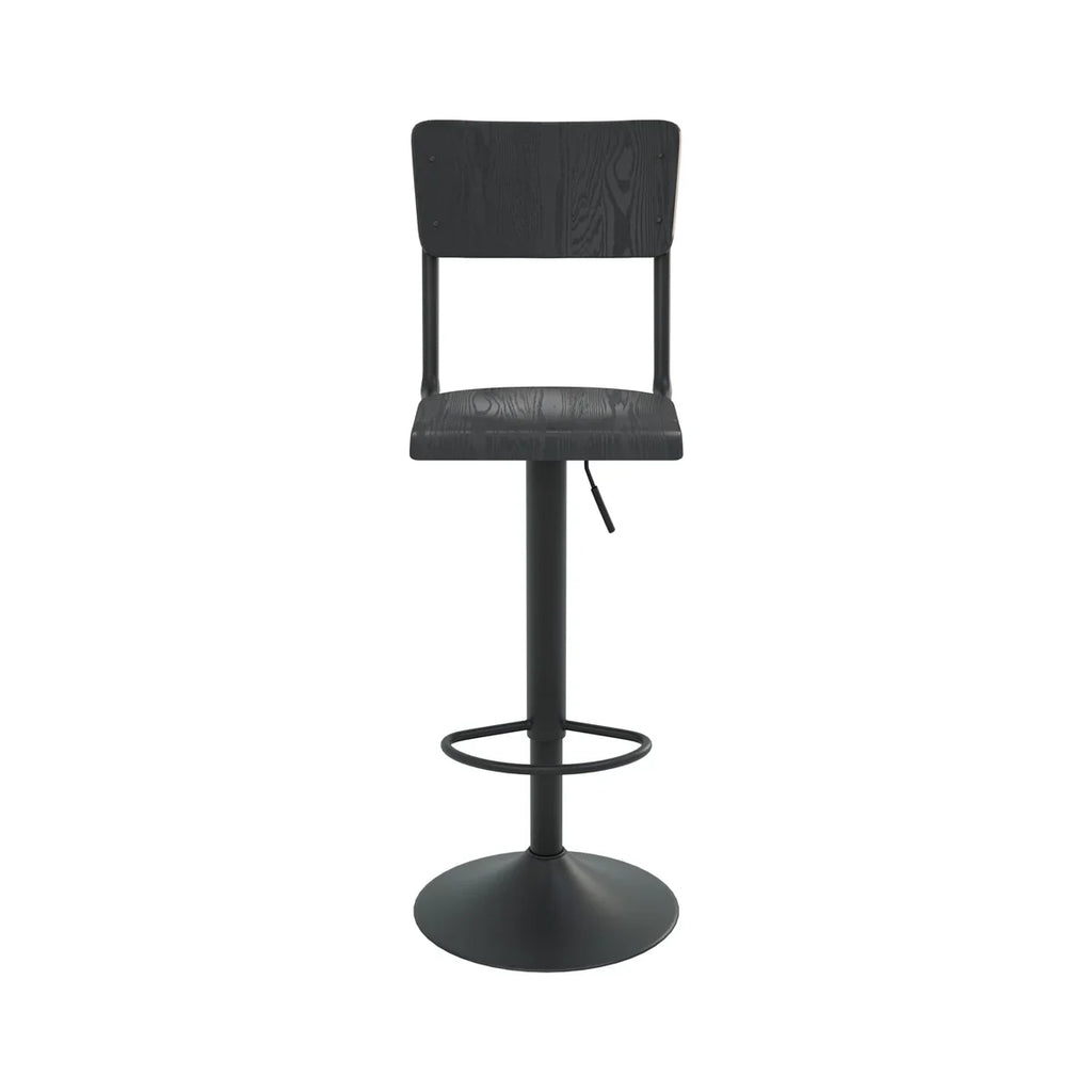 Lot De 2 Tabourets De Bar Clem - Noir