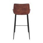 chaise de bar en cuir en lot de 2 pirata