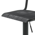 Lot De 2 Tabourets De Bar Clem - Noir