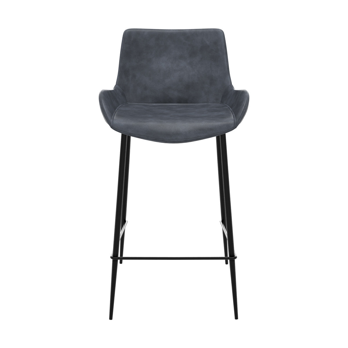 chaise de bar mi hauteur gris fonce 65 cm pirata